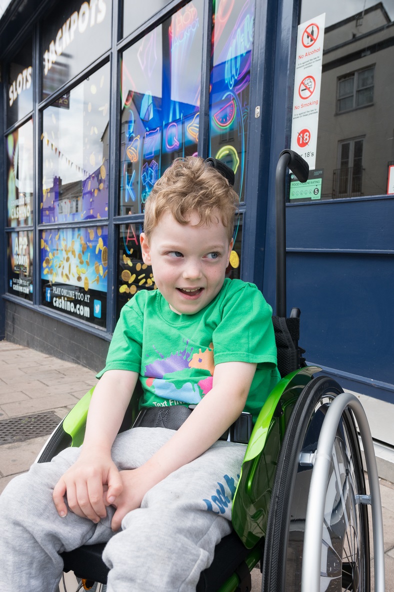 Cashino Exeter provides wheelchair to Devon boy The Exeter Daily